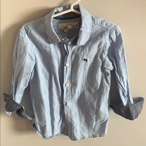 H&M boys linen button up